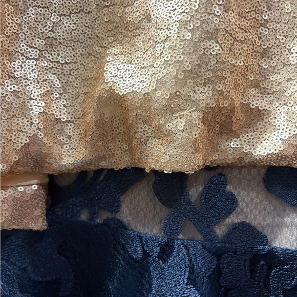 The Limited Sparkling Sequin Robe in Rose Gold - Picture 6 of 10